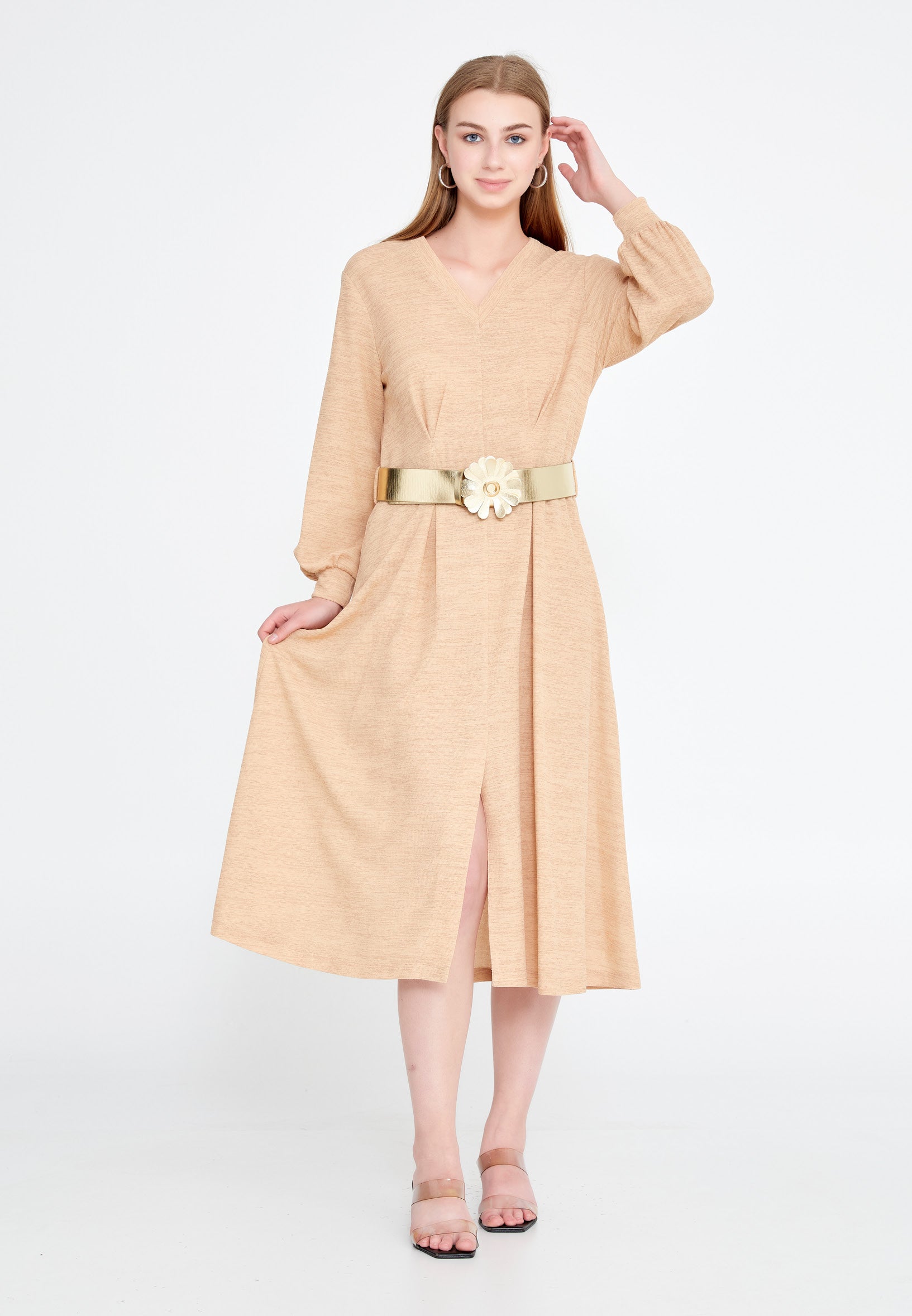 Long Sleeve Midi Lycra A