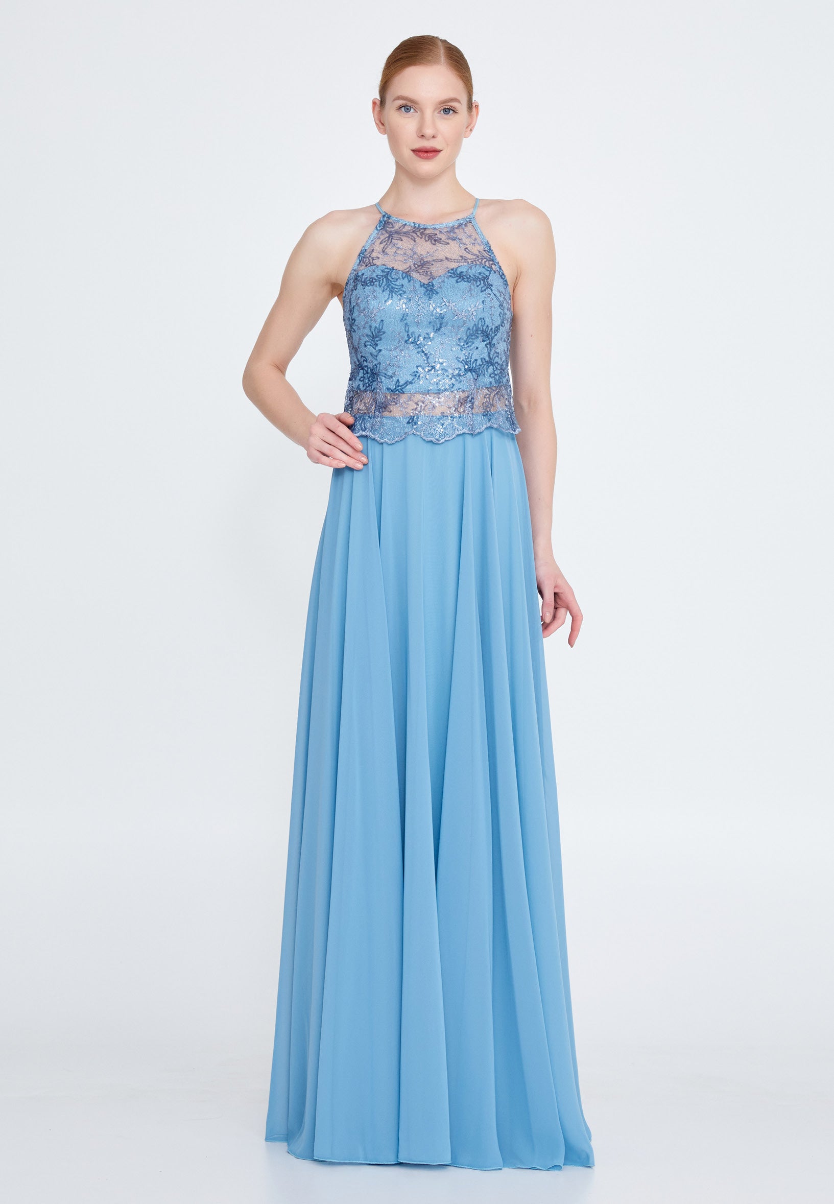 Sleeveless Maxi Chiffon Column Regular Wedding Guest Dress drd3090 Sleeveless Maxi Chiffon Column Regular Wedding Guest Dress drd3090