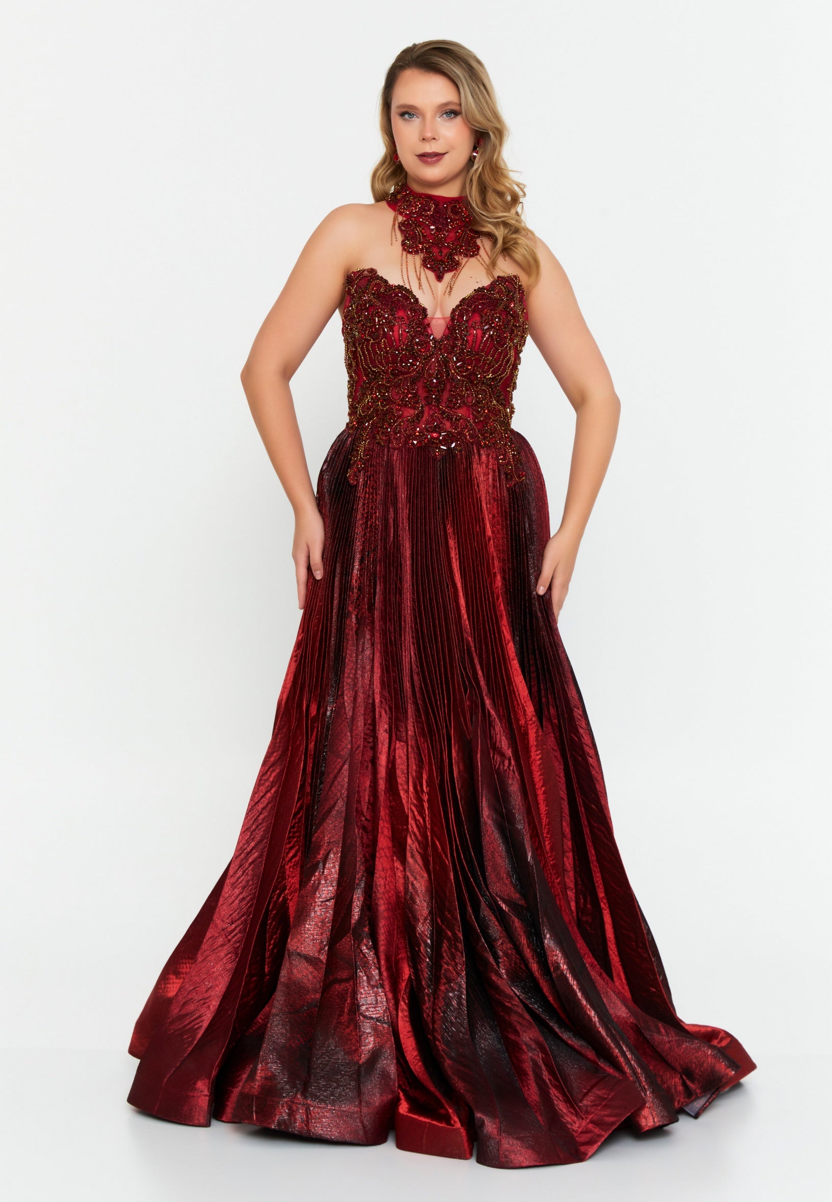 Sleeveless Maxi Polyester A - Line Regular Prom Dress mtc1905 Sleeveless Maxi Polyester A - Line Regular Prom Dress mtc1905