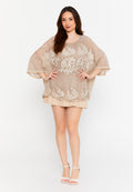 Mid-Length Floral Regular Blouse esl29242 - Blouse - Istanbul Fashion Center