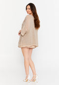 Mid-Length Floral Regular Blouse esl29242 - Blouse - Istanbul Fashion Center