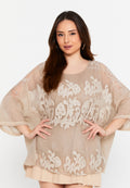 Mid-Length Floral Regular Blouse esl29242 - Blouse - Istanbul Fashion Center