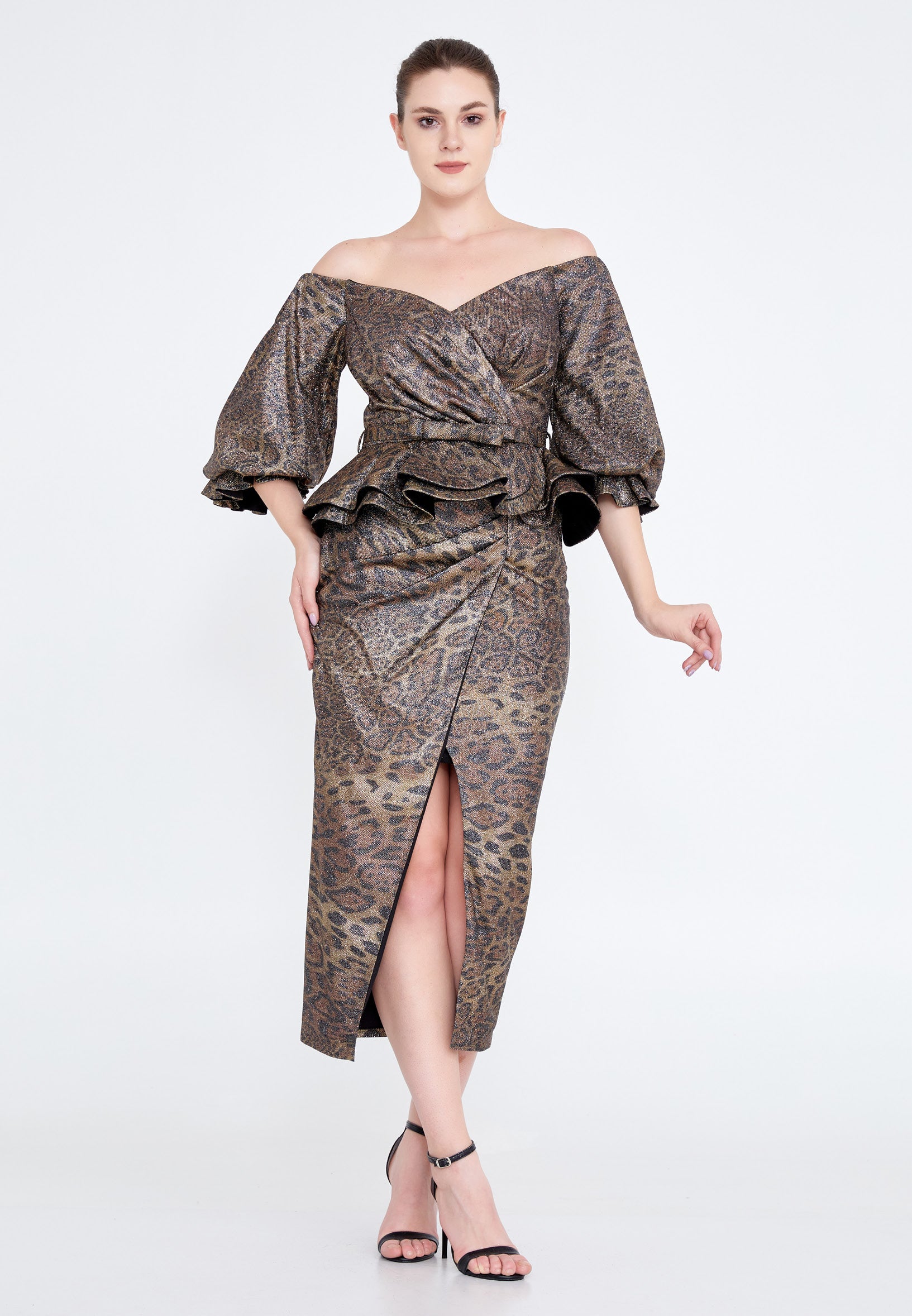Mid-Length Midi Chiffon Column Plus Size Cocktail Dress crm5502-1 Mid-Length Midi Chiffon Column Plus Size Cocktail Dress crm5502-1