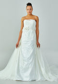 Sleeveless Maxi Lace Regular Wedding Dress enz00774 - Wedding Dress - Istanbul Fashion Center