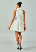 Sleeveless Mini Lace Regular Wedding Dress enz01570 - Wedding Dress - Istanbul Fashion Center