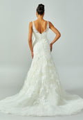 Sleeveless Maxi Lace Regular Wedding Dress enz00749 - Wedding Dress - Istanbul Fashion Center