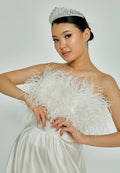 Beadwork Bride Crown abbt-7 - Bridal Accessories - Istanbul Fashion Center