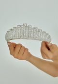 Beadwork Bride Crown abbt-7 - Bridal Accessories - Istanbul Fashion Center
