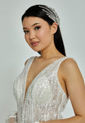 Crystal Bride Crown abbt-15 - Bridal Accessories - Istanbul Fashion Center