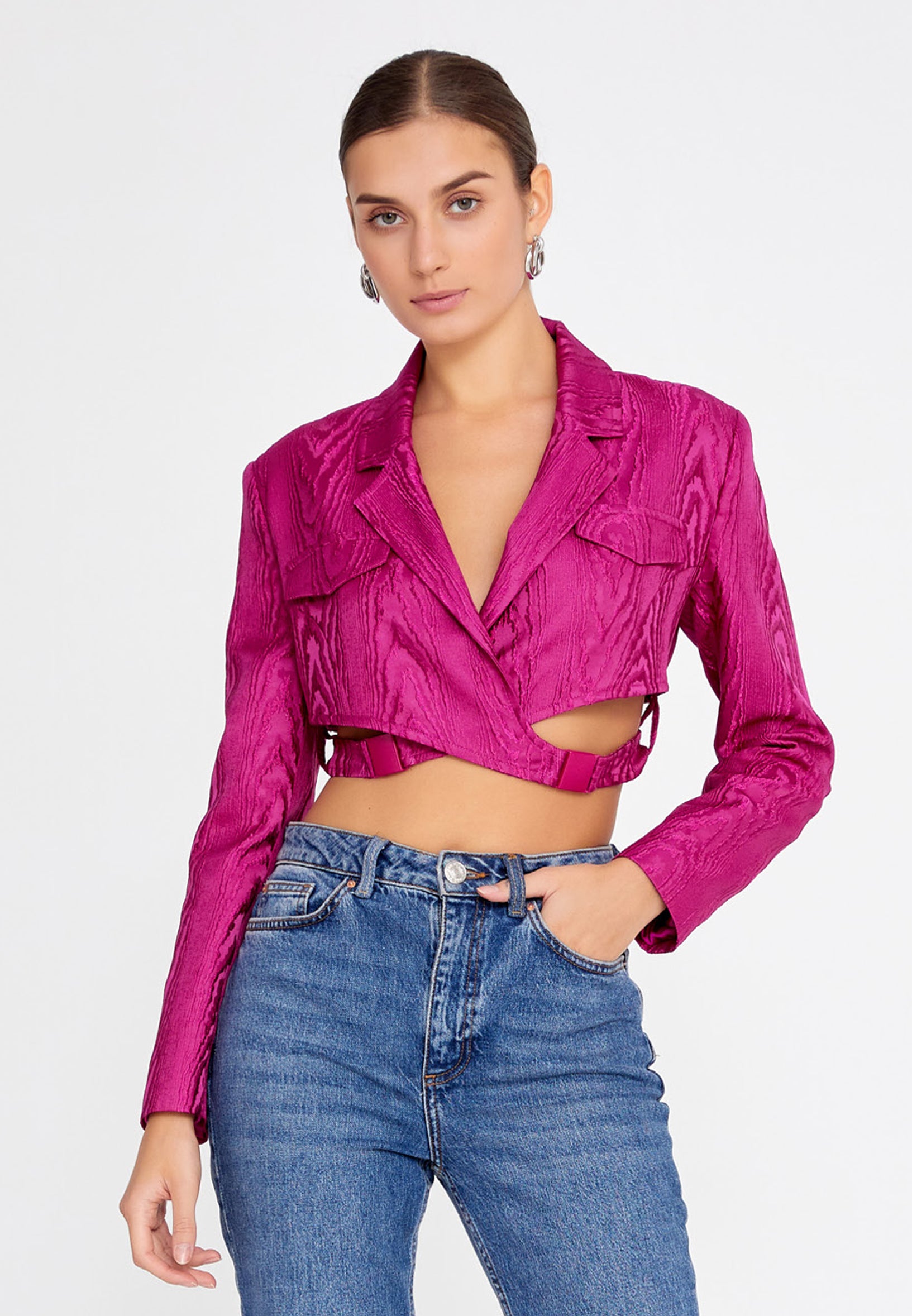 Long Sleeve Solid Color Regular Blouse ber23k1108 - Blouse - Istanbul Fashion Center