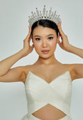 Crystal Bride Crown abat2312 - Bridal Accessories - Istanbul Fashion Center