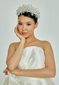 Beadwork Bride Crown abat2303 - Bridal Accessories - Istanbul Fashion Center