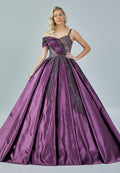 Sleeveless Maxi Satin Regular Engagement Dress dns3145 - Engagement Dress - Istanbul Fashion Center