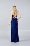 Sleeveless Maxi Lycra Bodycon Regular Evening Dress hot5103 - Evening Dress - Istanbul Fashion Center