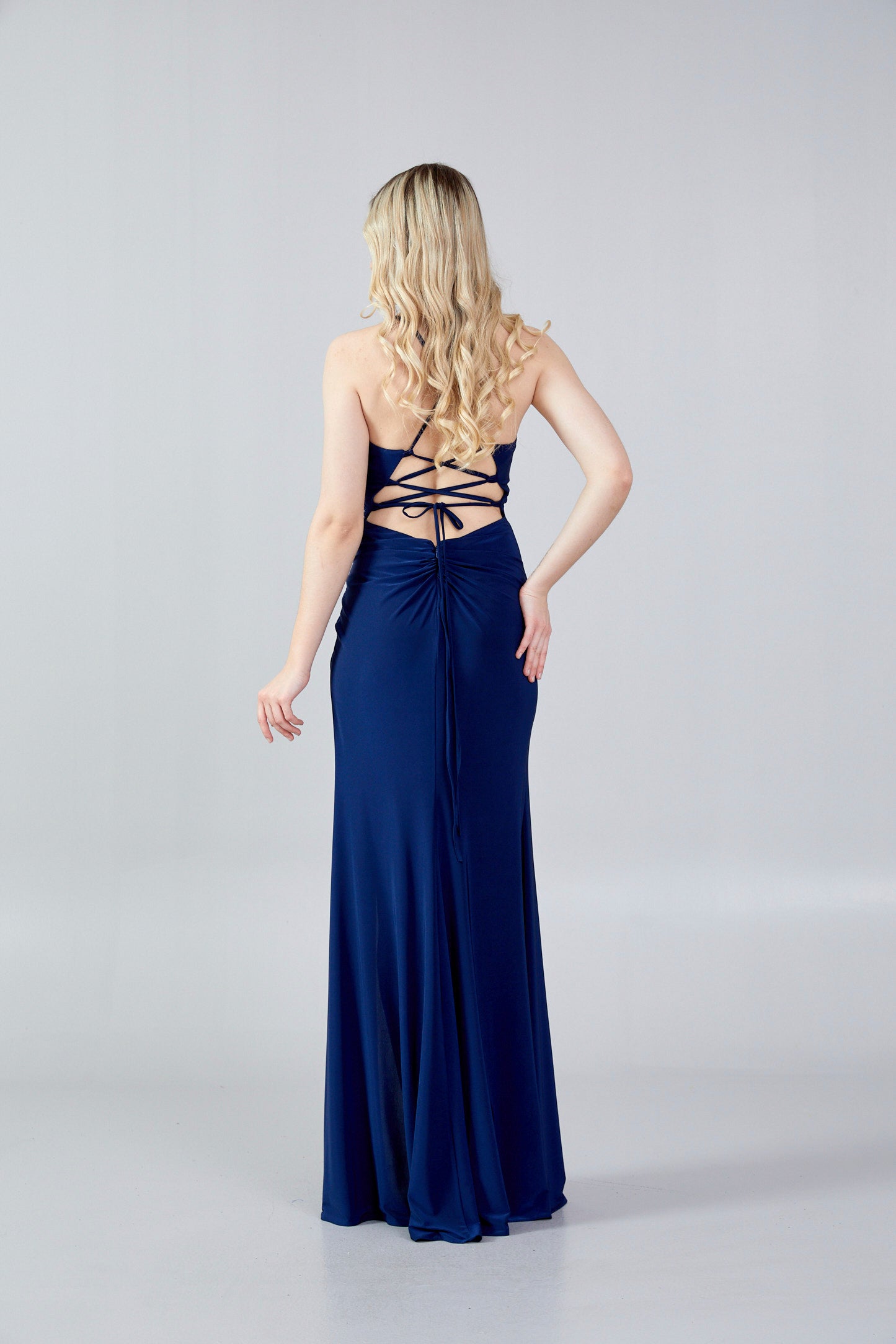 Sleeveless Maxi Lycra Bodycon Regular Evening Dress hot5103 - Evening Dress - Istanbul Fashion Center