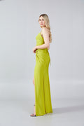 Sleeveless Maxi Lycra Bodycon Regular Evening Dress hot5103 - Evening Dress - Istanbul Fashion Center