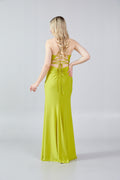 Sleeveless Maxi Lycra Bodycon Regular Evening Dress hot5103 - Evening Dress - Istanbul Fashion Center