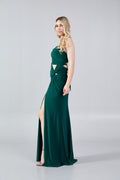 Sleeveless Maxi Lycra Bodycon Regular Evening Dress hot5103 - Evening Dress - Istanbul Fashion Center