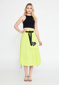Midi Solid Color Regular Skirt ber23y3120 - Skirt - Istanbul Fashion Center