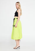 Midi Solid Color Regular Skirt ber23y3120 - Skirt - Istanbul Fashion Center