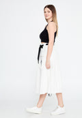 Midi Solid Color Regular Skirt ber23y3120 - Skirt - Istanbul Fashion Center