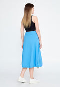 Midi Solid Color Regular Skirt ber23y3120 - Skirt - Istanbul Fashion Center