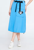 Midi Solid Color Regular Skirt ber23y3120 - Skirt - Istanbul Fashion Center