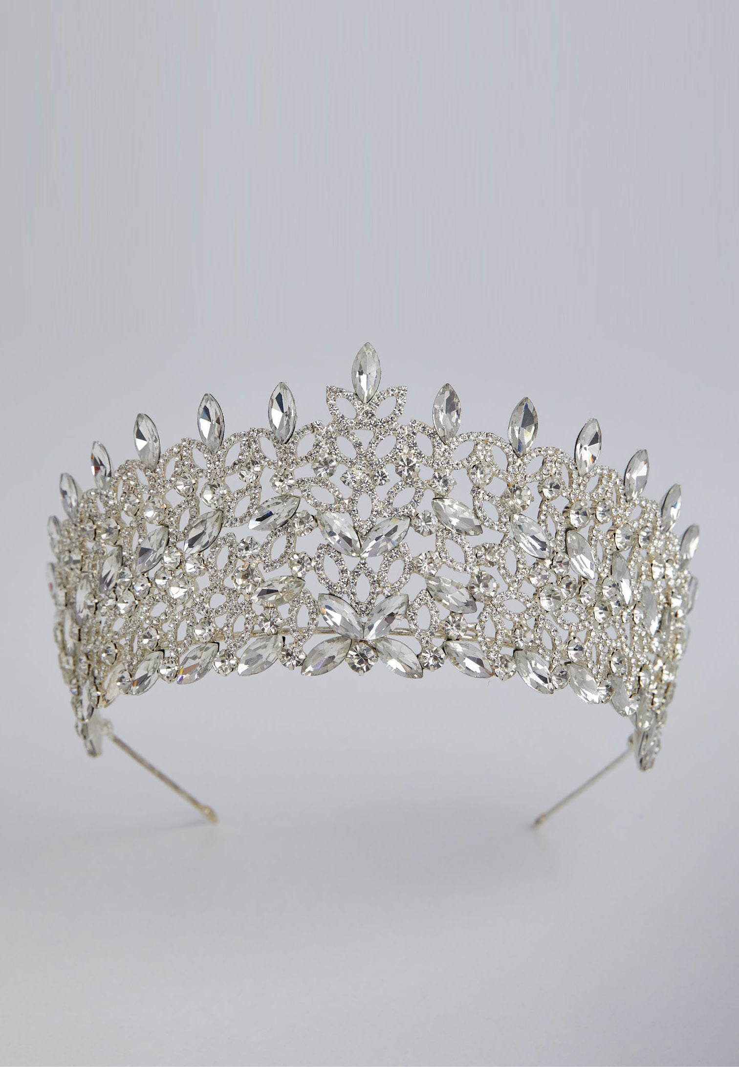Crystal Bride Crown abbt010-1 - Bridal Accessories - Istanbul Fashion Center