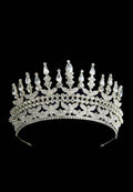 Crystal Bride Crown abbt010-2 - Bridal Accessories - Istanbul Fashion Center