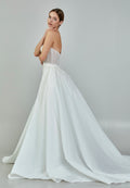 Strapless Maxi Sequin Regular Wedding Dress abb23047 - Wedding Dress - Istanbul Fashion Center