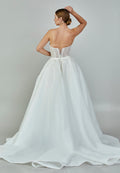 Strapless Maxi Sequin Regular Wedding Dress abb23047 - Wedding Dress - Istanbul Fashion Center