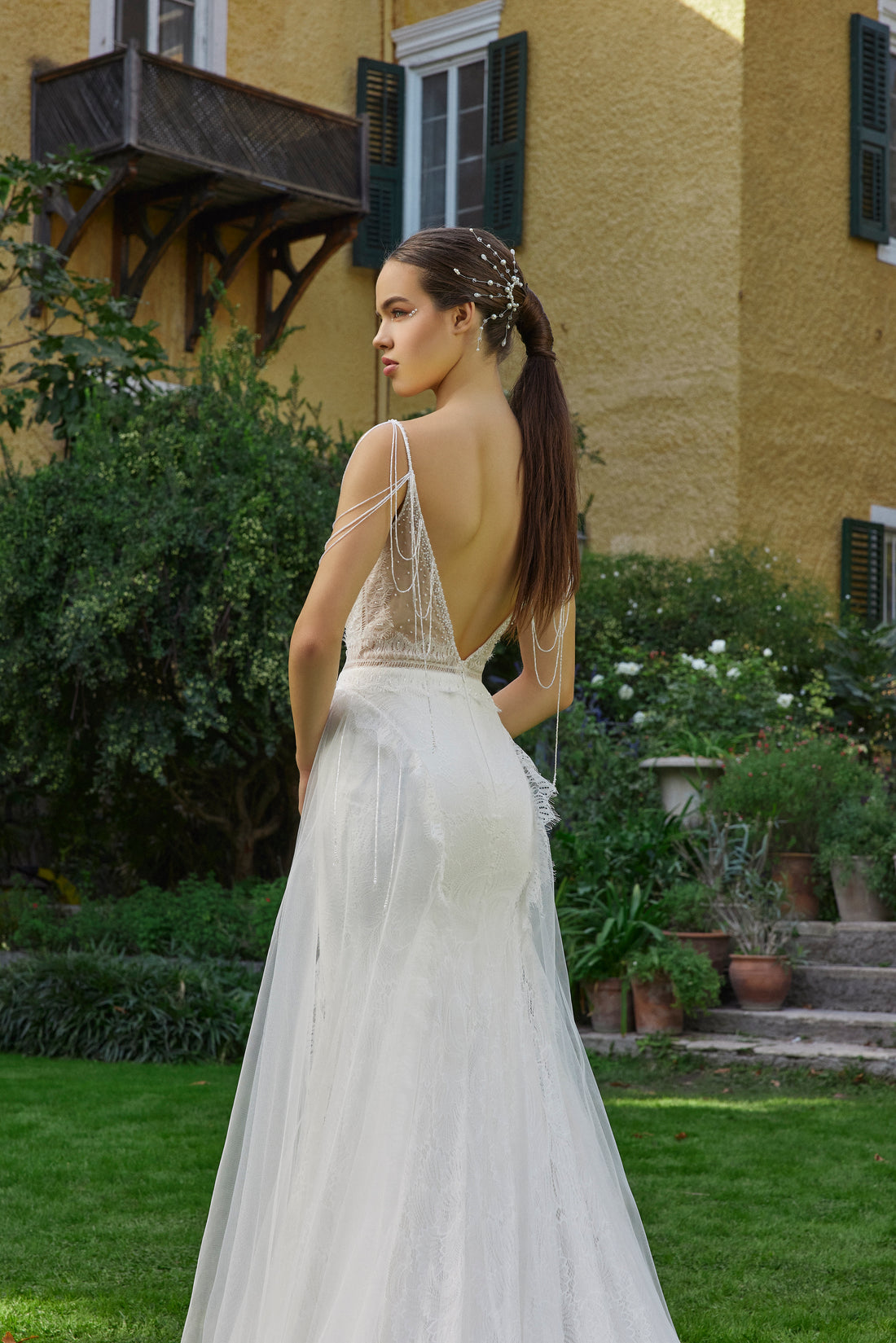 Sleeveless Maxi Tulle Regular Wedding Dress asd3030