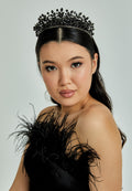 Crystal Bride Crown abas100-1 - Bridal Accessories - Istanbul Fashion Center