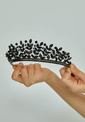 Crystal Bride Crown abas100-1 - Bridal Accessories - Istanbul Fashion Center