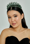 Crystal Bride Crown abas100-1 - Bridal Accessories - Istanbul Fashion Center