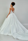 Sleeveless Maxi Tulle Regular Wedding Dress abb23065 - Wedding Dress - Istanbul Fashion Center