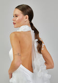 Sleeveless Maxi Satin Regular Wedding Dress sodmodel-3 - Wedding Dress - Istanbul Fashion Center