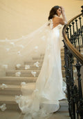 Sleeveless Maxi Satin Regular Wedding Dress sodmodel-3 - Wedding Dress - Istanbul Fashion Center