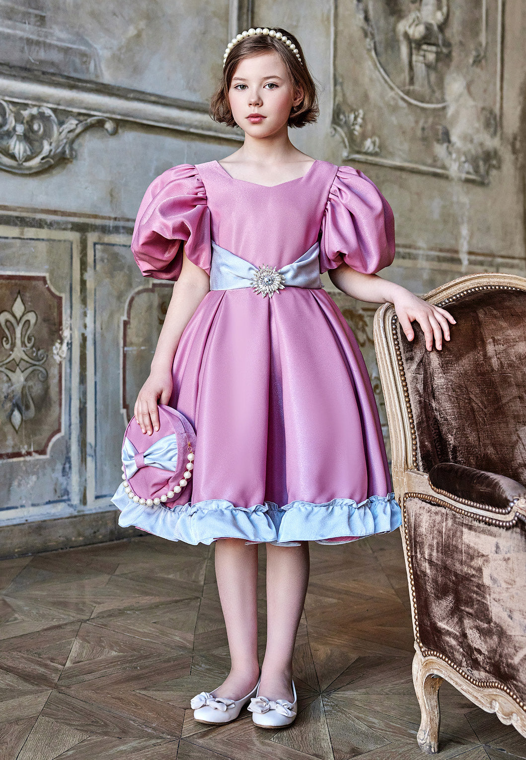 Official Occasion Dresses For Girls Buy Lipsy Pink Corsage Hanky