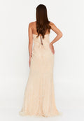 Off Shoulder Maxi Tulle Mermaid Regular Prom Dress aln1916 - Prom Dress - Istanbul Fashion Center