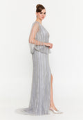 Mid-Length Maxi Tulle Mermaid Regular Wedding Guest Dress mti1205 - Wedding Guest Dress - Istanbul Fashion Center