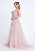 Strapless Maxi Tulle Mermaid Regular Prom Dress mti1049 - Prom Dress - Istanbul Fashion Center