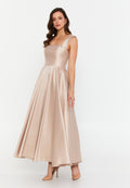 Sleeveless Midi Polyester A - Line Regular Prom Dress drd6098 - Prom Dress - Istanbul Fashion Center