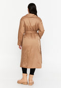 Polyester Solid Color Regular Coat mml0455 - Coat - Istanbul Fashion Center