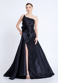 Strapless Maxi Polyester A - Line Regular Prom Dress aln1815 - Prom Dress - Istanbul Fashion Center