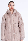 Polyester Solid Color Regular Coat mrs25k9578 - Coat - Istanbul Fashion Center