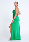 Strapless Maxi Lycra Mermaid Plus Size Wedding Guest Dress srf8268 - Wedding Guest Dress - Istanbul Fashion Center