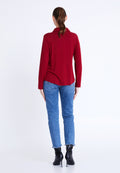 Long Sleeve Solid Color Regular Blouse blb25k1310 - Blouse - Istanbul Fashion Center