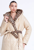 Polyester Solid Color Regular Coat mrs25k9575 - Coat - Istanbul Fashion Center