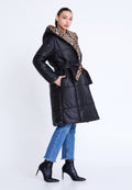 Polyester Solid Color Regular Coat mrs25k9575 - Coat - Istanbul Fashion Center